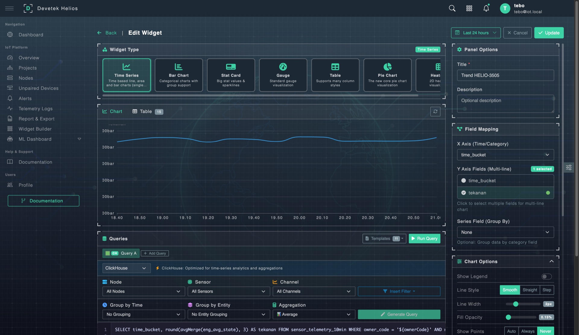 Report Preview & Export